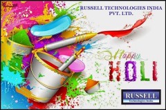 Holi Wishes 2020 - Russell Technologies India
